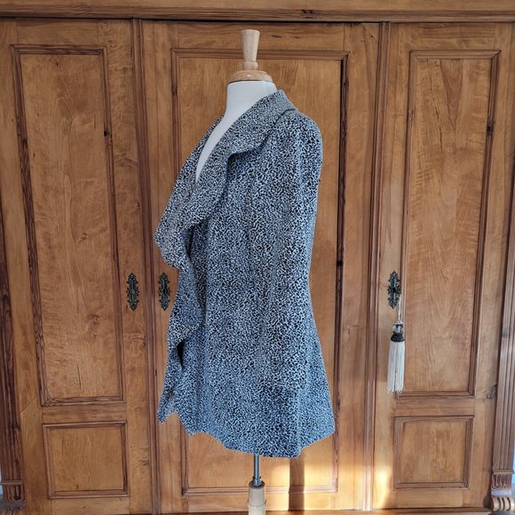 Calvin Klein Open Waterfall Open Front Women's Cardigan/Jacket. Size 8 - Picture 6 of 9